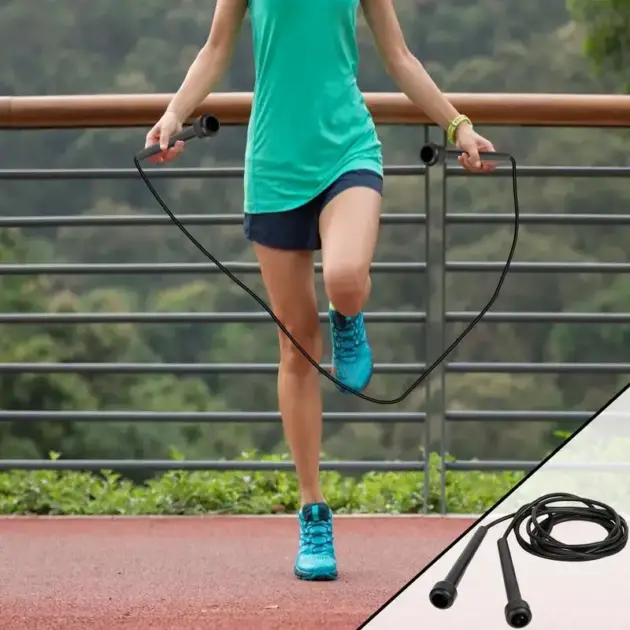 Jump Ropes For Fitness Men Speed Jumping Rope Cable Skipping Rope For Fitness Professional Jump Rope Workout Jumping Rope Cable