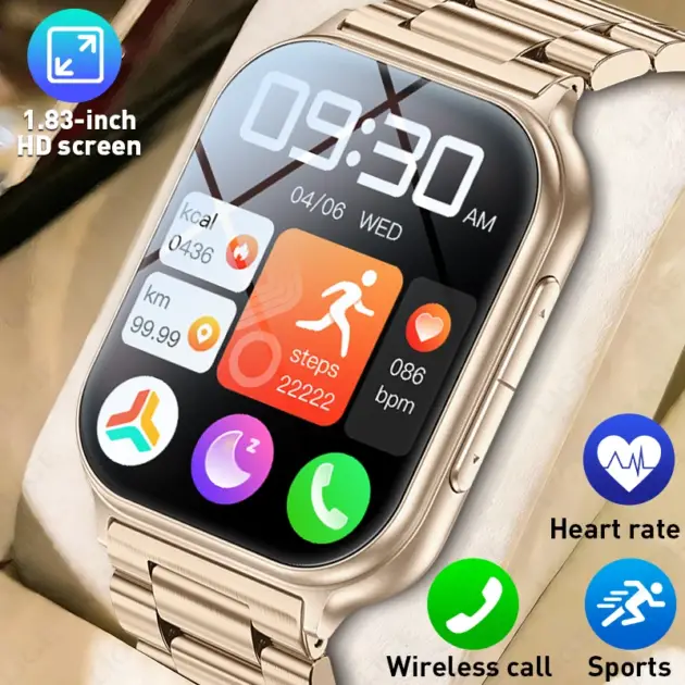 LIGE New 700mAh Smart Watch Men Women Sports Fitness Track Waterproof Heart Rate Blood Oxygen Monitor Bluetooth Call Smartwatch