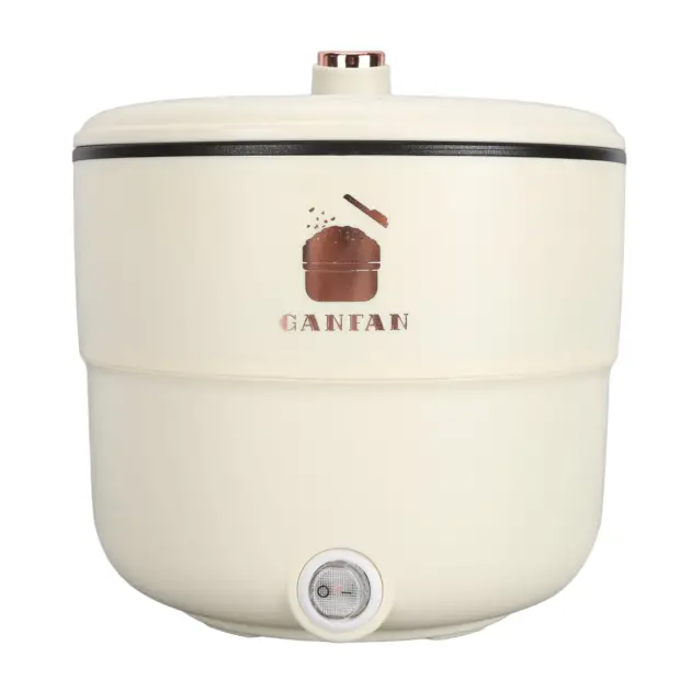 Electric Rice Cooker 1.8L Multifunctional Rice Cooker Maker Double Layers Anti Stick Coating Anti Scald for Noodles