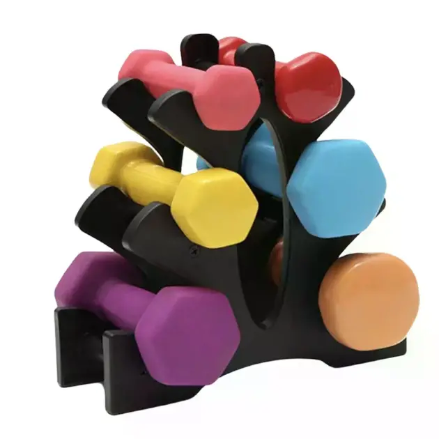 1/2Pcs 3-Tier Dumbbell Storage Rack Stand Multi-layer Hand-Held Dumbbell Storage Rack Home Office Gym Dumbell Weight Rack