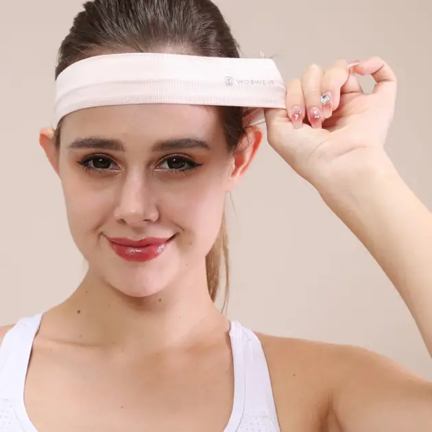 Gym Hairband Nylon Sports Hairbands Anti-Sweat Hairband 5 Colors Jump Rope Hairband For Jumping Rope Antiperspirant Playing
