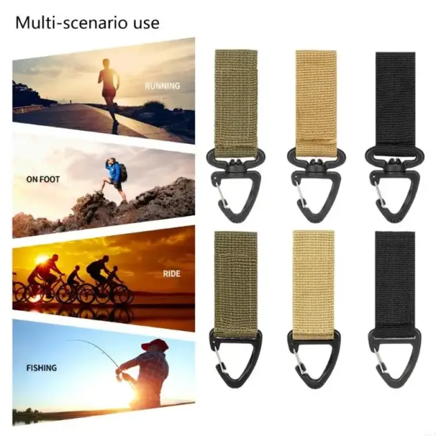 Outdoor Survival Gears Buckles Clip Wear Resistant Hiking Equipment Hook